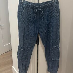 Johnny Was denim jogger